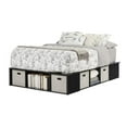 thumbnail image 3 of Bowery Hill Transitional Wood Full Storage Platform Bed in Black Oak, 3 of 8