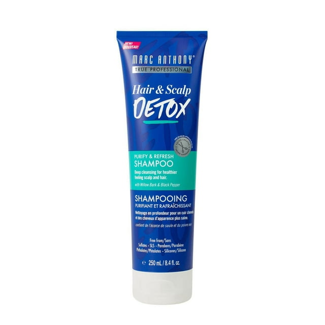 Marc Anthony Détox Cheveux & Cuir Chevelu Shampooing Purifiant & Rafraîchissant