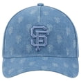 thumbnail image 2 of Unisex New Era  Denim San Francisco Giants A-Frame 9FORTY Adjustable Hat, 2 of 7