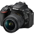 thumbnail image 2 of Nikon D5600 24.2MP DSLR Digital Camera with AF-P DX 18-55mm Lens (1576) Bundle with Sandisk 64GB SD Card + Camera Bag + Filter Kit + Editing Software + Spare Battery, 2 of 7