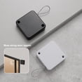 thumbnail image 2 of OIUR Automatic Door Closer with 1.2M Steel Wire Adjustable Punch Free Wall Mount Bedroom Bathroom Shower Curtain Sliding Screen Door Opener Closing Device, 2 of 7