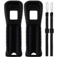 thumbnail image 3 of Wii Remote Silicone Case with Wrist Strap - Protective Cover for Wii Right-Hand Controller, Anti-Slip Shockproof Skin for Retro Gaming, 3 of 5