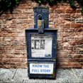 thumbnail image 3 of Miniature American Payphone 1:12 Scale Retro Telephones Ornament, Mailbox Model Decoration Dollhouse Furniture, Resin Collection Toy Gifts, 3 of 4