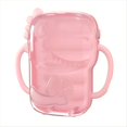 thumbnail image 1 of Portabolsas de Comida A Prueba de Derrames para Niños Pequeños, con Asas, Apto para la Mayoría de las Bolsas de Comida, Color Rosa., 1 of 5