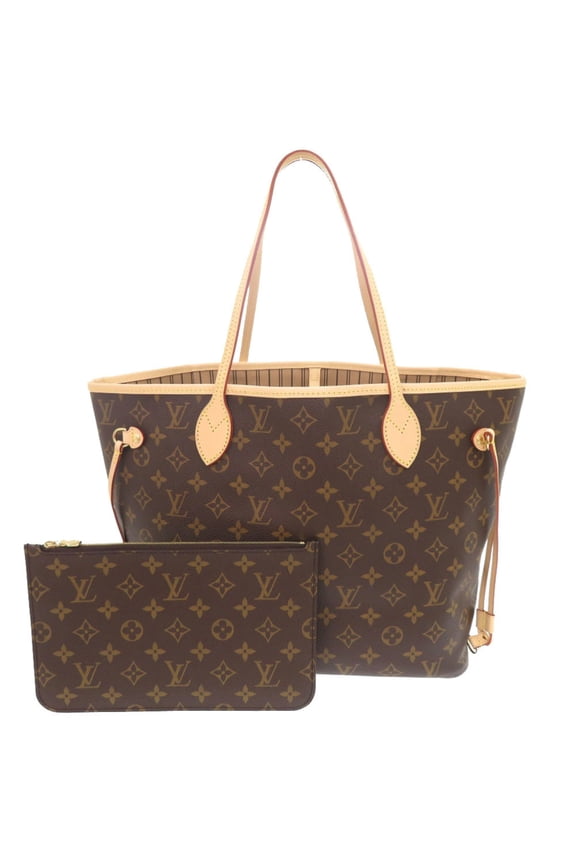 Pre-Owned Unused Louis Vuitton Neverfull MM Monogram M46975 IC Brown Tote Bag LV 1030
