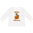 thumbnail image 3 of Inktastic Happy Halloween Kittens in Pumpkin Boys or Girls Long Sleeve Toddler T-Shirt, 3 of 5