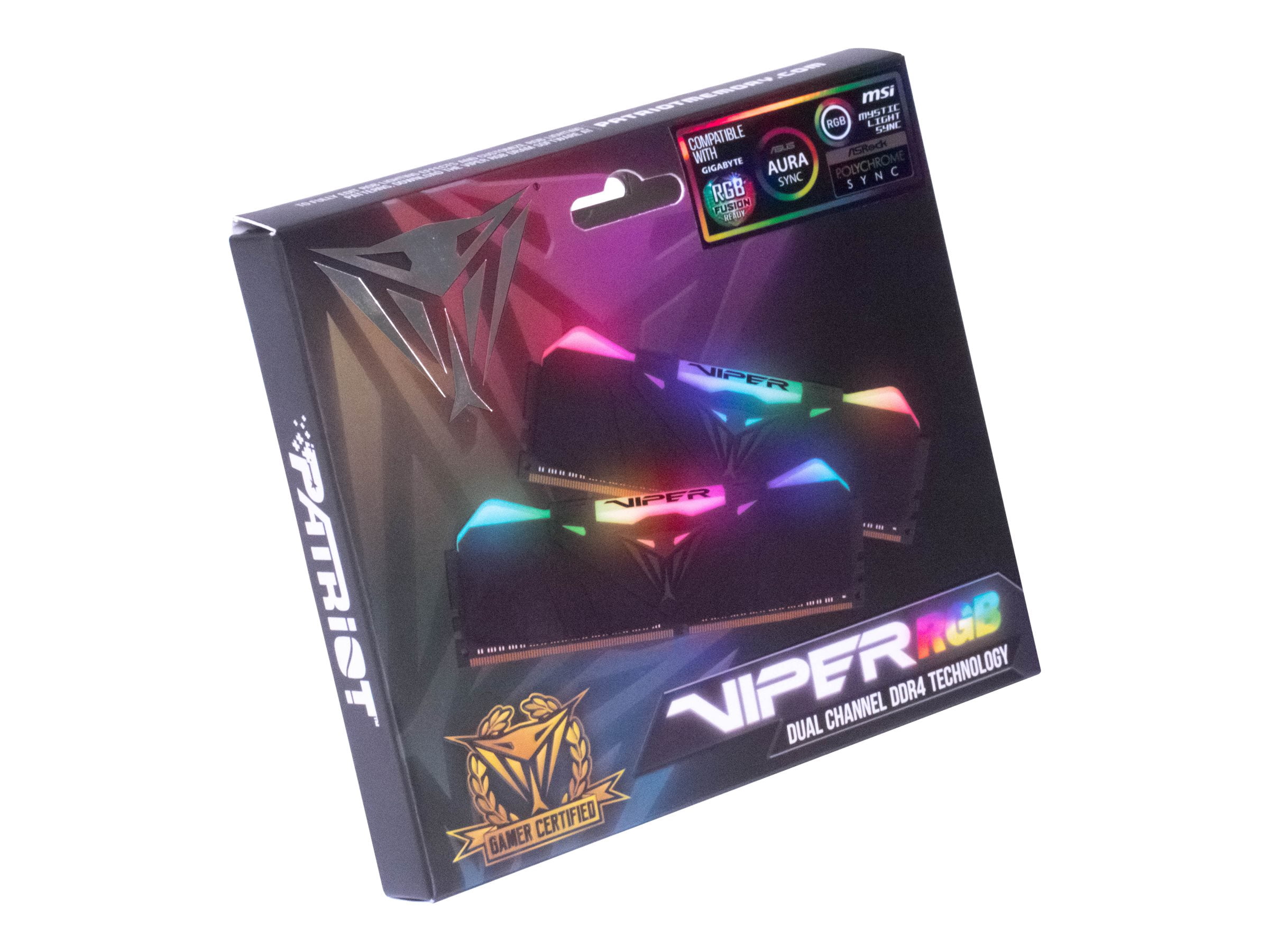 Patriot Memory Viper Steel RGB 64GB DDR4 SDRAM Gaming Memory Kit