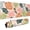 Tropical Leaves With Boho Style, variant on Black & White Mountain Landscape Gaming Mouse Pad 31.5x11.8in Extended XL Stars & Moon Sky Non-Slip Rubber Sole Perfect for Home Office