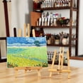 thumbnail image 6 of Stein Design Artistry Display Easels - Foldable A-Frame Easels for Presentation, Paintings, Signs, Markets, & More! - [Bamboo Finish - Medium], 6 of 7