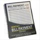 thumbnail image 1 of Monthly Bill Organizer Payment Tracker Planner Notebook for Men Women, 1 of 5