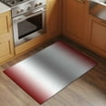 thumbnail image 3 of Red Grey Bathroom Rug Washable 2x3 Entryway Rug Non Slip Gray Farmhouse Modern Rustic Front Door Mat Low Pile Indoor Doormat Throw Floor Carpet for Kitchen Bedroom Entrance, 3 of 8