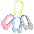 thumbnail image 4 of HIAKDOFT 4Pcs Blue Nose Swimming Clip Portable Silicone Nose Clips For Swimmers, 4 of 8