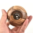 thumbnail image 3 of NIAIZEK Manual Wooden Pepper Mill with Adjustable Ceramic Mechanism for Kitchen, Easy to Use, 1 Set, 3 of 5