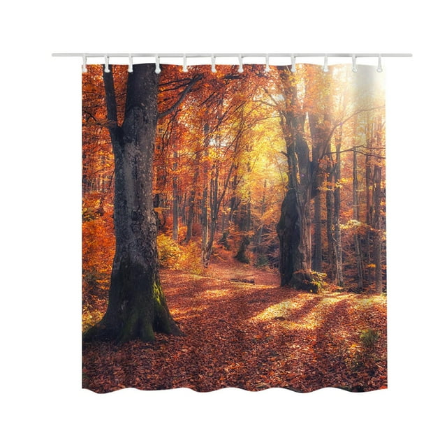 Rbaofujie Rideaux Occultants Rideau de Douche Imprimé Polyester et Anti-Moisissure Salle de Bain et Rideau de Séparation Anti-Moisissure 150x180cm Rideaux de Patio Extérieur
