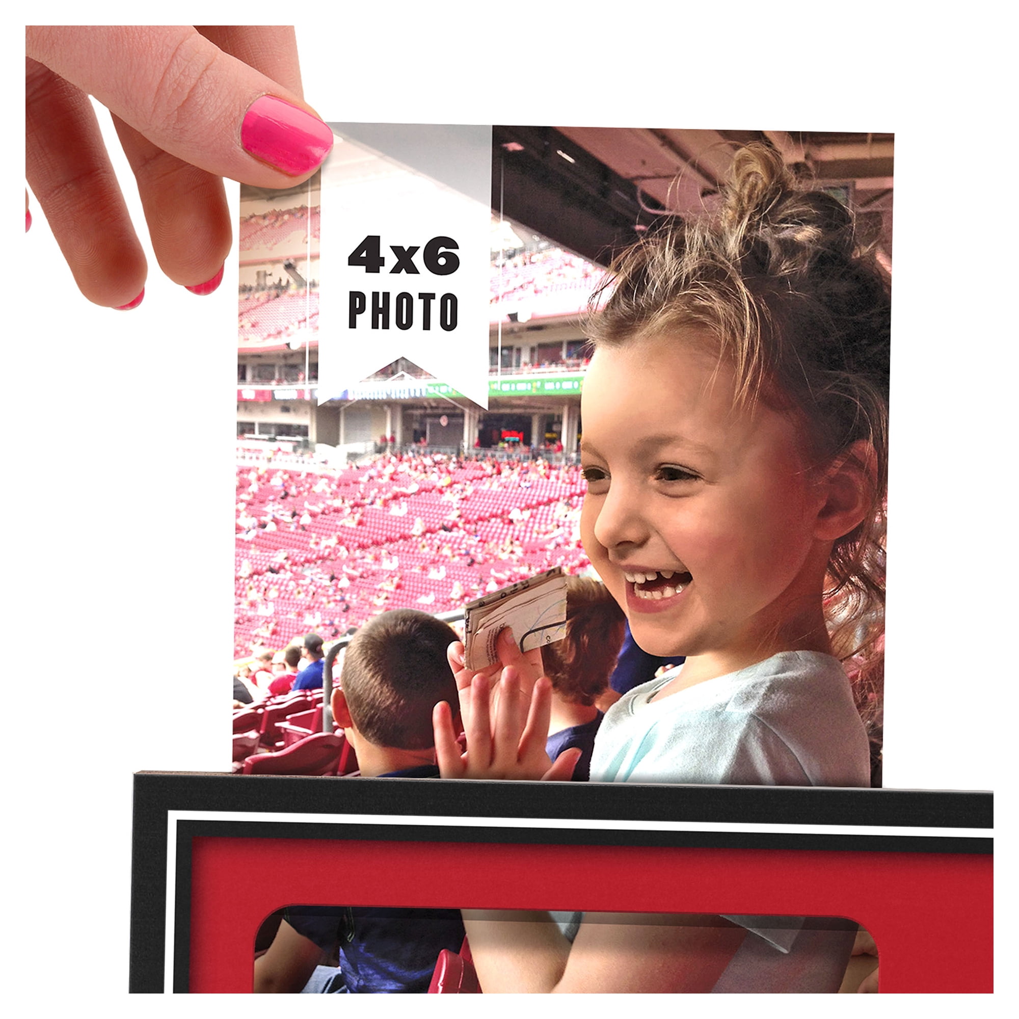 IDNA Wisconsin Badgers 3D Logo Series Picture Frame