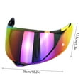 thumbnail image 7 of Motorcycle Helmet Visor Replacement For AGV K1 K3SV K5 Full Face Helmet Motorcycle Wind  Helmet Lens, 7 of 7