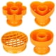 thumbnail image 2 of 4 moldes para pan, prácticos moldes para manualidades, accesorios de plástico para hornear (naranja), 2 of 5