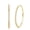 gold 40mm, variant on Oval Hoop Earrings for Women - 14K Gold Plated 925 Sterling Silver CZ Diamond Hoops,Hypoallergenic Lightweight Gift Box