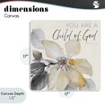 thumbnail image 4 of Stupell Industries Farmhouse Child Of God Flower Canvas Art, 17 x 17, by Lanie Loreth, 4 of 8