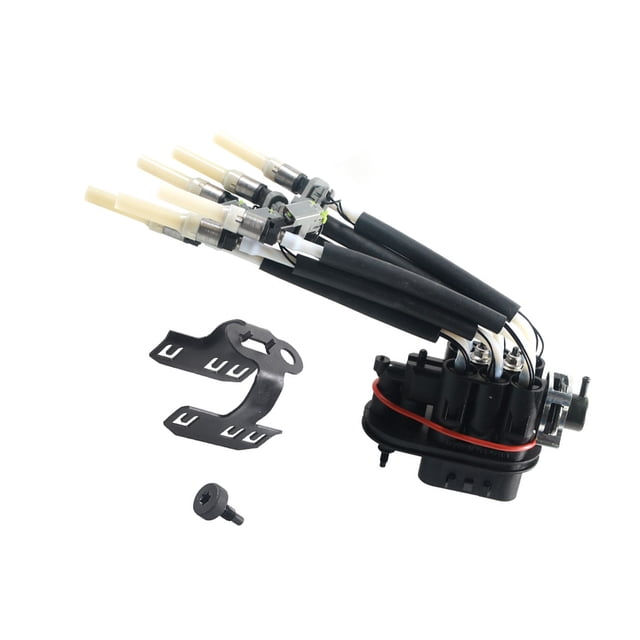 Scienceny Inyector de araña de combustible Central con soporte apto para Savana 1500 4.3L V6 12568332 fácil de instalar Vehículos, repuestos y accesorios Mis