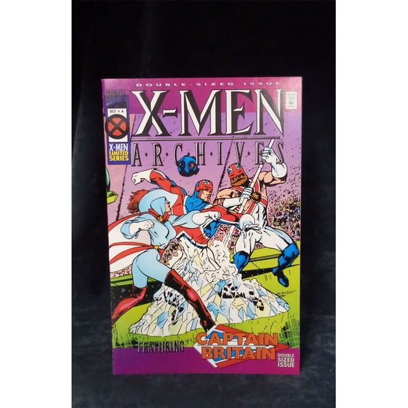 Pre-Owned X-Men Archives Featuring Captain Britain #4 1995 Marvel Comics Comic Book