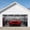 Black(Single Opening), variant on PETGLE Magnetic Garage Door Screen for 1 Car 9x8FT, Reinforced Polyester Magnetic Screen Door with 26 High Energy Magnets and 6 Strapping Tapes, Hands-Free Screen Door Mesh for Garage Door
