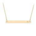 thumbnail image 1 of Pendentif de Bar Gravable avec Pierre de Naissance, 1 of 7