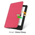 thumbnail image 7 of Ayotu Fabric Case for All-New Kindle 10th Gen 2019 Release Only - Thinnest&Lightest Smart Cover with Auto Wake/Sleep - Support Back Cover adsorption -(Not Fit Kindle Paperwhite 10th Gen 2018), Pink, 7 of 7