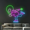 thumbnail image 4 of Handmadetneonsign Alien Roller Skate Led Sign, Alien Roller Skate Neon Light, Swag Alien Neon Sign, 4 of 5