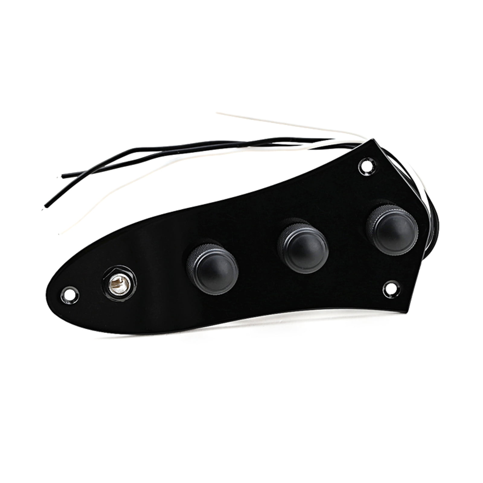 Yokua Wired Fully Loaded Control Plate Bass Guitar Replacement Parts Durable