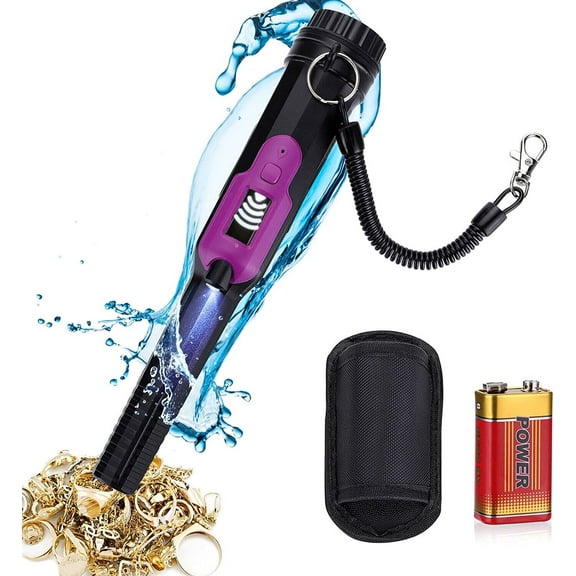 Metal Detector Pinpointer Handheld Pin Pointer Search Finder Probe With LCD Display,IP68 Waterproof 50Ft Depth for Adult,Metal Reader in 3 Alarm Modes