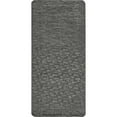 thumbnail image 3 of Brooklyn Rug Co  Casual Crosshatched Anti Fatigue Kitchen or Laundry Room Comfort Mat Black 18" x 30" Tan, 3 of 5