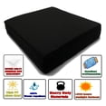 thumbnail image 6 of Indoor Outdoor Water High UV Resistant Patio Chair Cushion Cover (Just Black, 24"x24"x4" (4 Covers)), 6 of 9