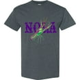 thumbnail image 3 of Inktastic Nola Mardi Gras Crayfish in Purple T-Shirt, 3 of 5