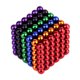 thumbnail image 1 of Juego de bolas magnéticas de 216 piezas de 5 mm Cubo de imán mágico Juguete de construcción, 1 of 8