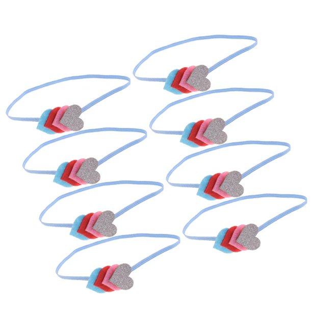 Boys Birthday Hat Baby Hairband ración Estilo 8 Colcomx diadema en forma de corazón