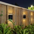 thumbnail image 6 of Moocorvic Solar Fence Lights,LED Solar Wall Lights,Outdoor IP65 Waterproof,2 Pack Outdoor Wall Lamps For Backyard Garden Garage And Pathwa, 6 of 8