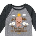 thumbnail image 3 of Marvel Guardians of the Galaxy - Be Leaf In Yourself - Toddler And Youth Raglan, 3 of 4
