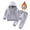 D, variant on MXIEZI Toddler Baby Long Sleeve Sweatshirt Outfit for Girls Boys Solid Color Hoodie Pullover Tracksuit Infant Fall Winter Thicken Casual Sweatsuit Set 0-6T