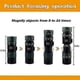 thumbnail image 5 of Monocular Telescope High Power 4060 Compact Portable Monoculars Scope with Phone Clip&Tripod for Smartphone Bird Watching Hunting Hiking Fishing Outdo, 5 of 5
