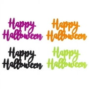 Happy Halloween Script Layon Cake Decoration (4 pieces)