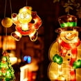thumbnail image 7 of Sunjoy Tech LED Sucker Light Romantic High Brightness Battery Powered Energy-saving Xmas Tree Decoration Gift Santa Claus Snowman Shaped Sucker Lamp, 7 of 7