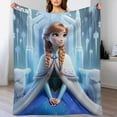 thumbnail image 5 of Frozen Throw Blanket for Kids Frozen Merch for Girls Boys 40"*50" （100*130cm） Blankets, 5 of 8