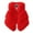 Red, variant on XIMIN Girls Winter Warm Short Faux Fur Outwear Coat Jacket Vest Cute Toddler Kid Soft Gilet Sleeveless Fleece Fuzzy Gilet Outerwear Fall Waistcoat