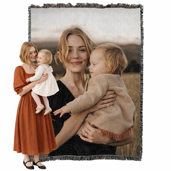 Manta fotográfica tejida Pure Country Weavers 152 x 203 cm de algodón