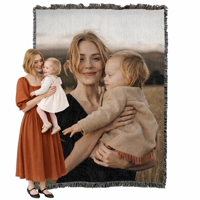 Manta fotográfica tejida Pure Country Weavers 152 x 203 cm de algodón