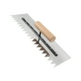 thumbnail image 3 of Plaster, plaster trowel with , serrated plaster trowel for scraping plaster wall style C, 3 of 8