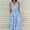 Light Blue plus size boho midi dress a1, variant on Uscallm Women Plus Size V Neck Sleeveless Boho Floral Flowy A-Line Midi Party Dresses Casual Summer Shift Sundresses, Light Blue 4XL