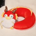 thumbnail image 3 of Chinese Dragon Plush U-Shaped Pillow Ergonomic Design for Fatigue Relief, Soft Stuffed Animal Doll Offering Head and Neck Support. Perfect for New Year, Christmas, and Birthday Gifts, 3 of 9
