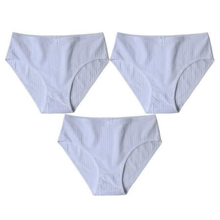 ATOYSOY Women s Shapewear Control Briefs Seamless for Ladies Hip Lifting Cotton Panties  3 Pack Solid Panty Comfy Multipack Underpants Clearance Stretchy White XXL